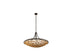 Ventura 8-Light Pendant in Matte Black and Gold